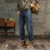 Зауженные джинсы Харлан Мужские Свободные Вышивка Весна и Осень Новые Мужские Повседневные Брюки