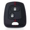 Силиконовый чехол для автомобильного ключа 2 кнопки Для Peugeot 106 107 206 207 307 Citroen C1 C2 C3 C4 Xsara Picasso Для Toyota Aygo Защитный