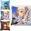 Роскошная наволочка для подушки Genshin Impact для превосходного украшения дивана и комфорта