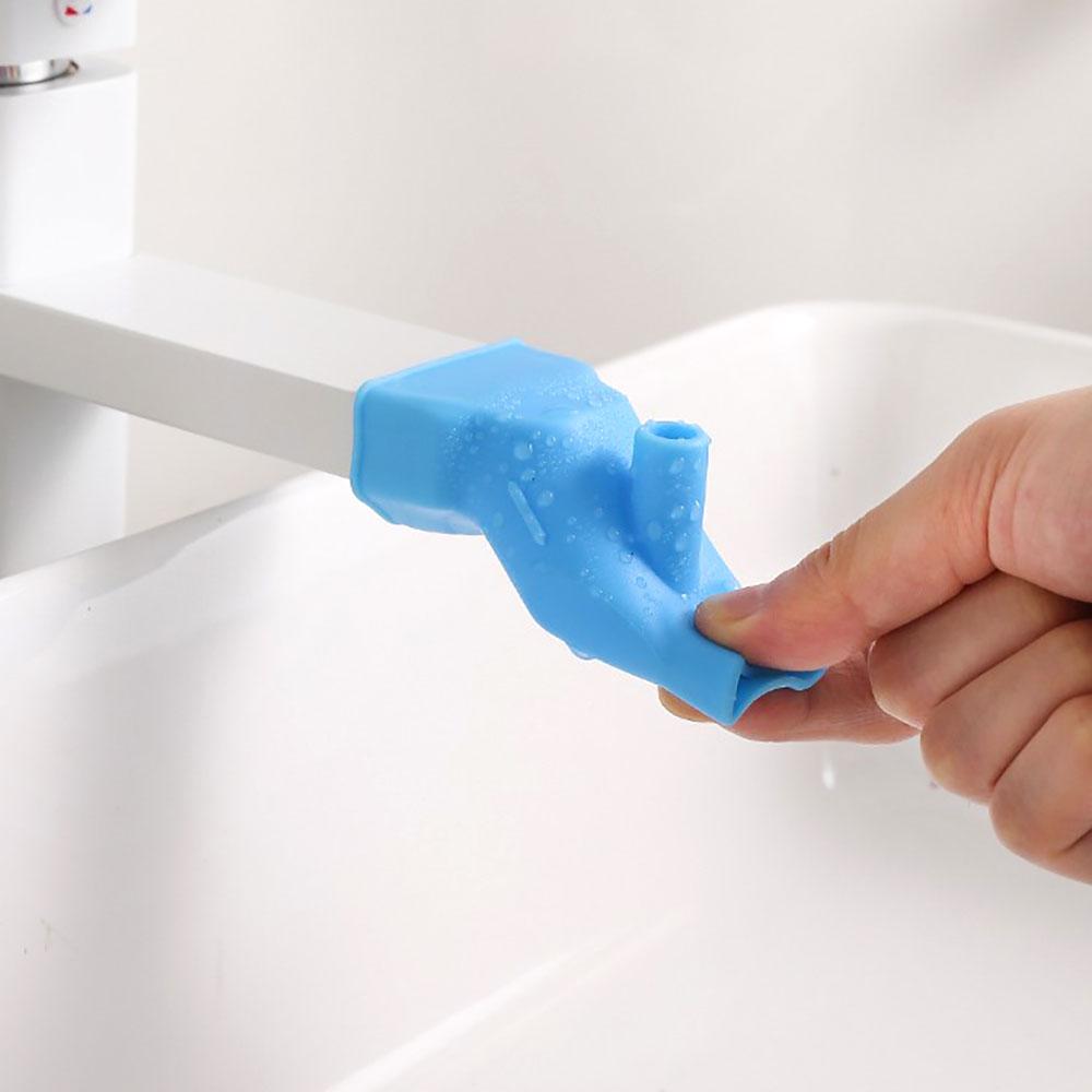 Silicone World Силиконовый удлинитель для крана Насадка на водопроводный кран Направляющая канавка для воды Мытье рук детьми Раковина в ванной Кухонные принадлежности
