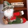 Пряжка для рождественской шторы, плюшевый Санта-Клаус, снеговик, лось, обнимашка, мягкая штора, подхват, застежка-фиксатор, пряжка для винной бутылки, занавеска, украшение для верхушки дерева