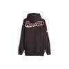 Puma Hooded Letter Print Fitted Long Sleeve Sweatshirt Men Tops Black 621119-01