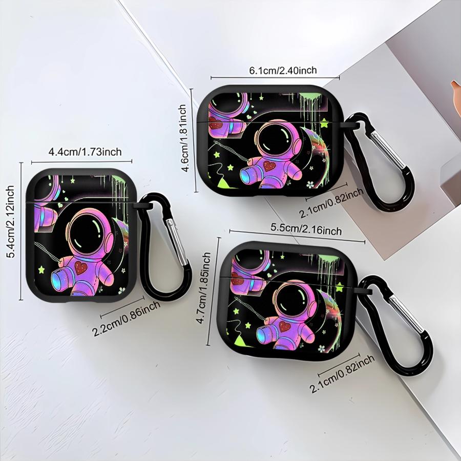 Чехол для наушников Cover Case Для Airpods Pro2 Pro3 Pro 1 4 2 3 Астронавт