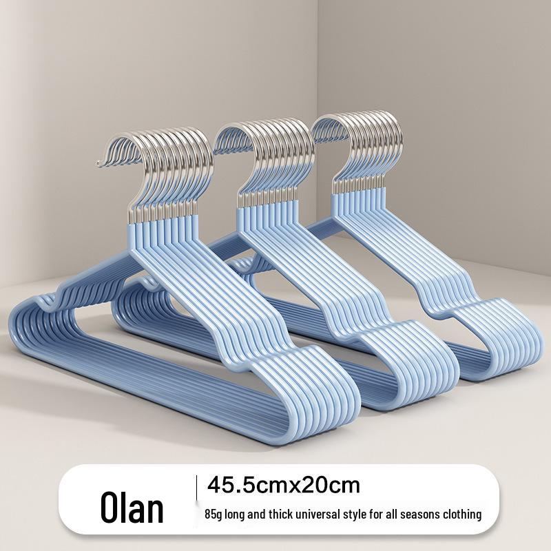 Очень толстая нескользящая вешалка с диповым покрытием для взрослых и детей - Решение для сушки одежды без следов