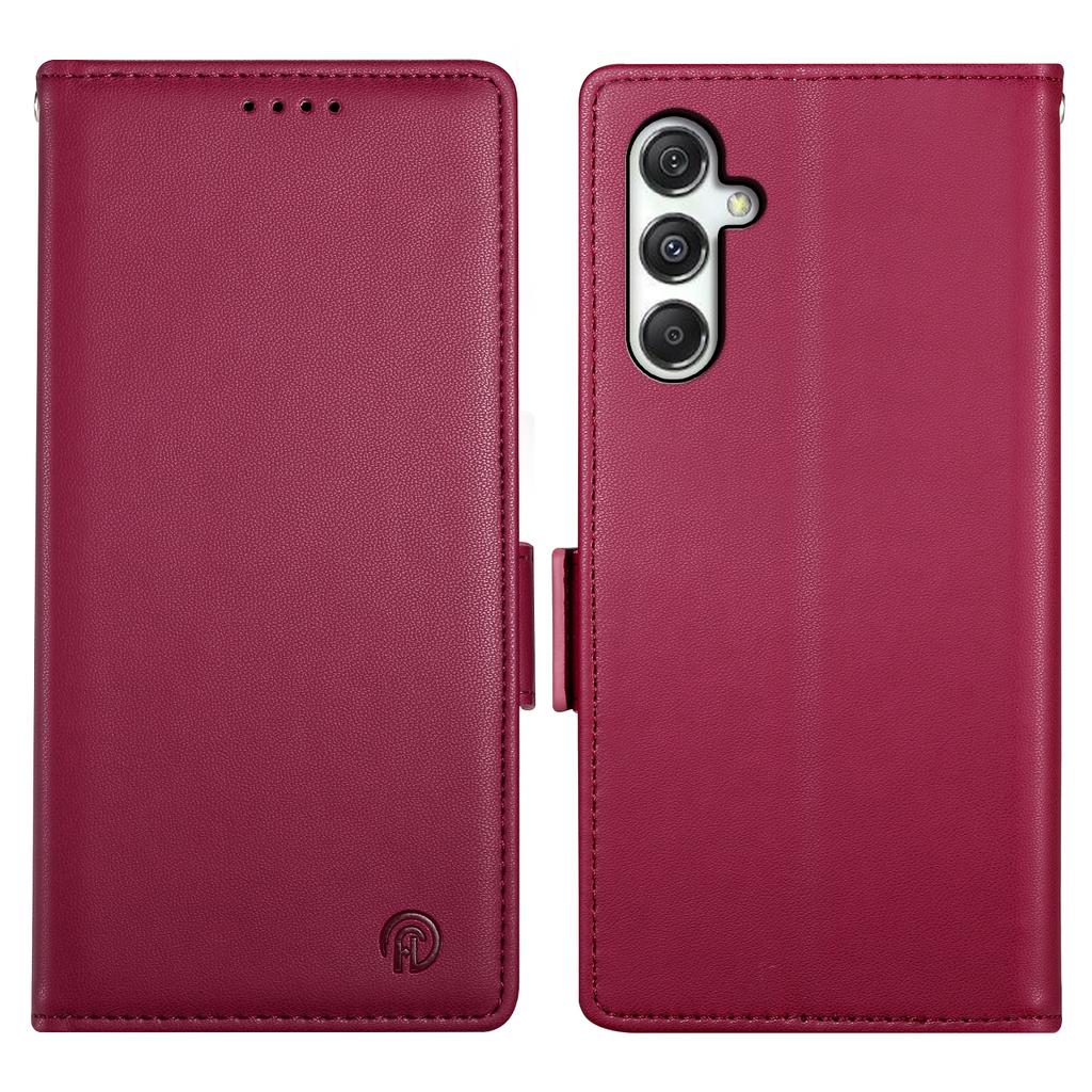 DF-010 Чехол-подставка для Samsung Galaxy M35 5G, кошелек из искусственной кожи, чехол для телефона