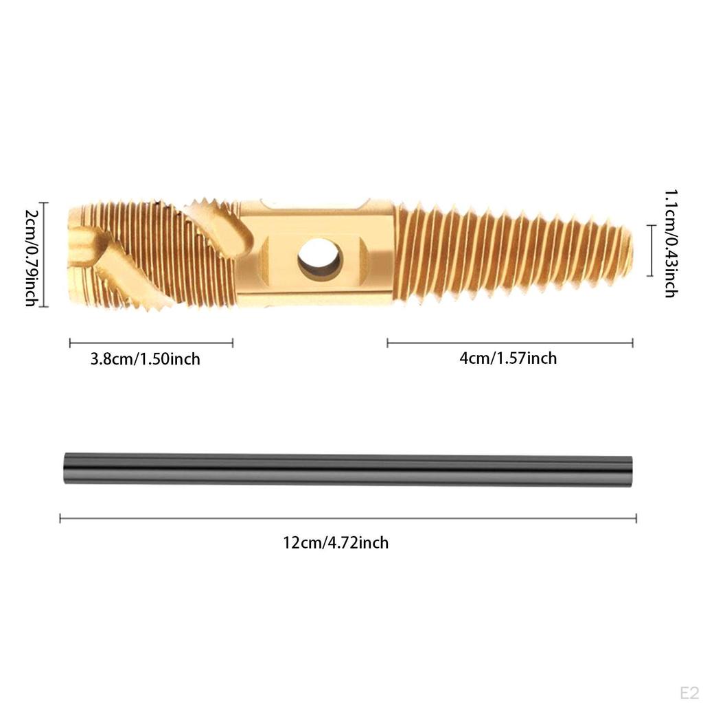 Извлекатель поврежденного винта, сломанный провод, ремонт водопроводных труб, много функций, удобный металл