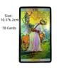 Издание Lasers Back Rider Tarot Cards Deck с бумажным руководством для начинающих Fate Visions Divination Edition Oracke Playing