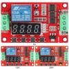 FRM01 Светодиодный цифровой модуль реле задержки времени DC 5В 12В 24В Модуль автоматизации задержки цикла 1 канал Задержка цикла Самоблокирующаяся плата таймера