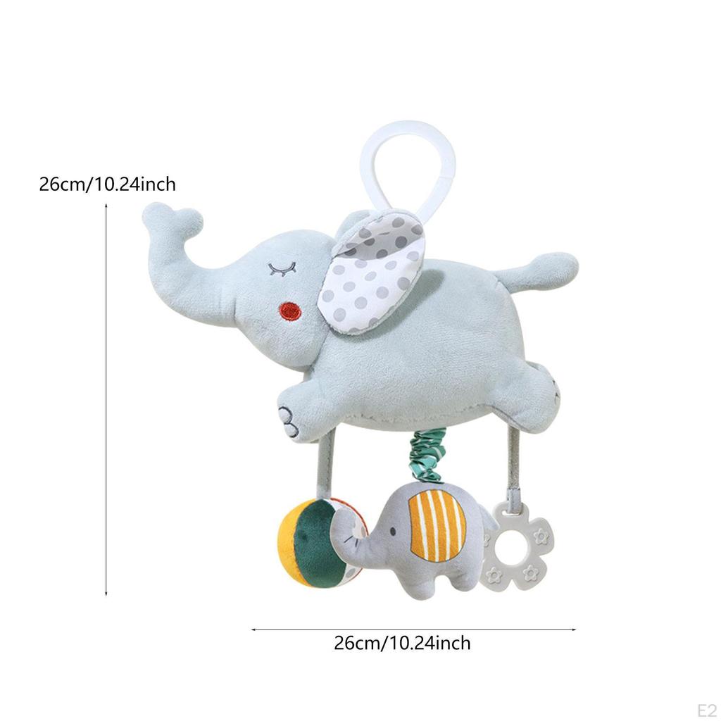 Детская подвесная игрушка плюшевое животное кроватка коляска сиденье для новорожденных младенцев