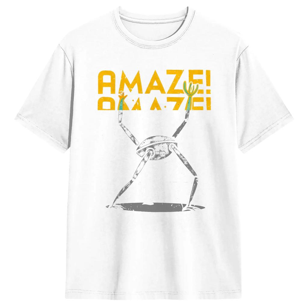 Project Hail Mary Amaze Amaze Amaze T Shirt Summer Fashion T Shirts Men's Cotton Plus Size Top Tees Short Sleeves Awesome Tops
