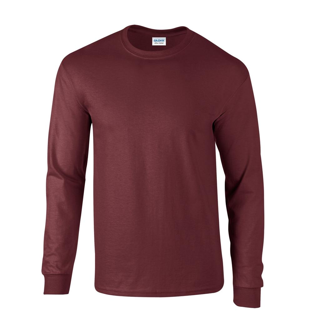 Gildan Unisex Adult Ultra Cotton Long-Sleeved T-Shirt