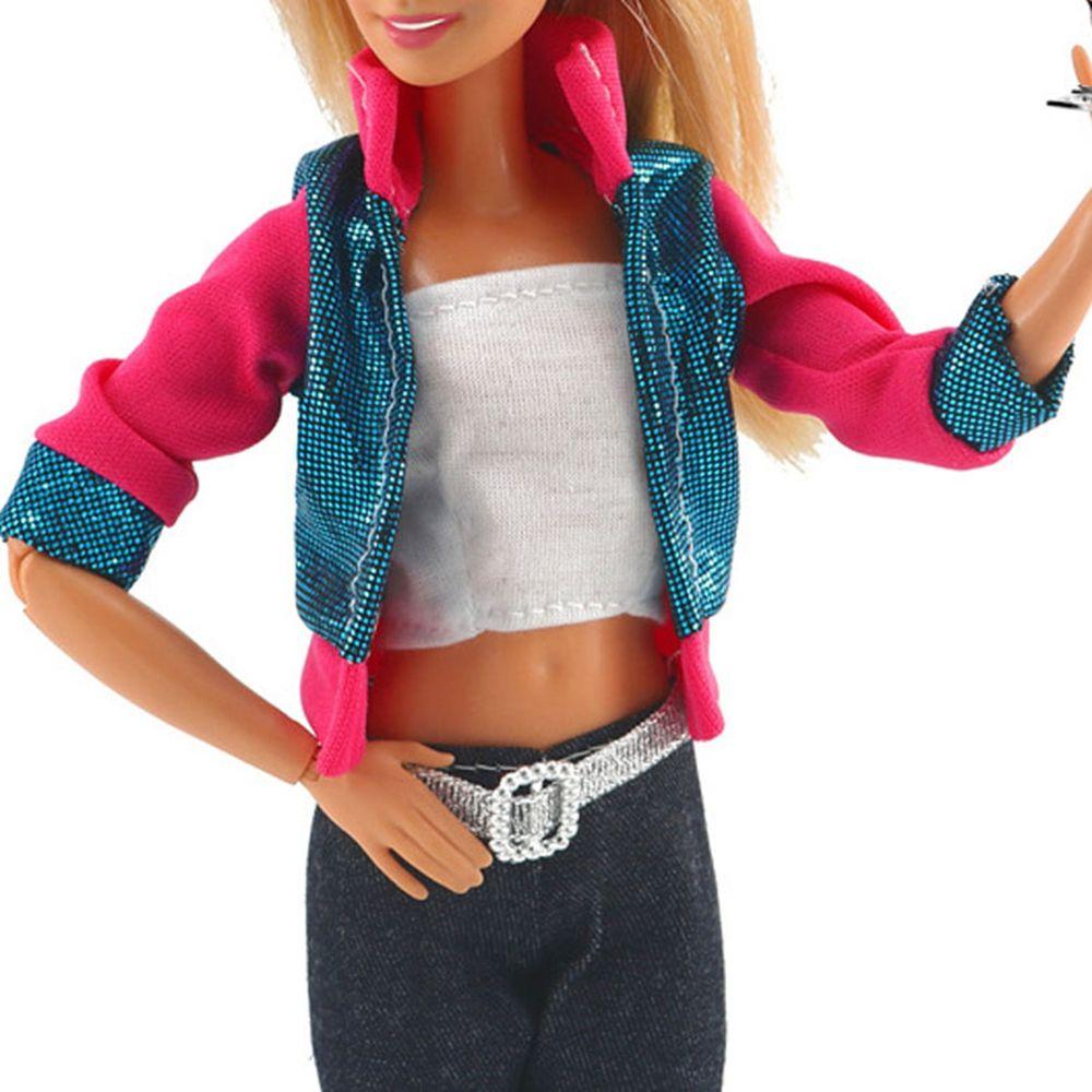 Новейшая одежда для девочек 2021 года, платья для кукол, повседневная одежда, аксессуары для кукол