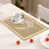Middle East Festival Atmosphere Decoration Western Food Mat Moon Oil Lamp Printing Polyester Placemat Kitchen Tableware Anti-scalding and Heat