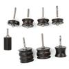8Pcs Electric Polished Rod Black Sandalwood DIY Hand Made Leather Craft Polishing Tool