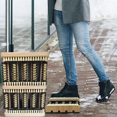 Уличная полировальная машина для обуви, щетка для снега и грязи, многофункциональная очиститель, скребок для обуви для внутренних и