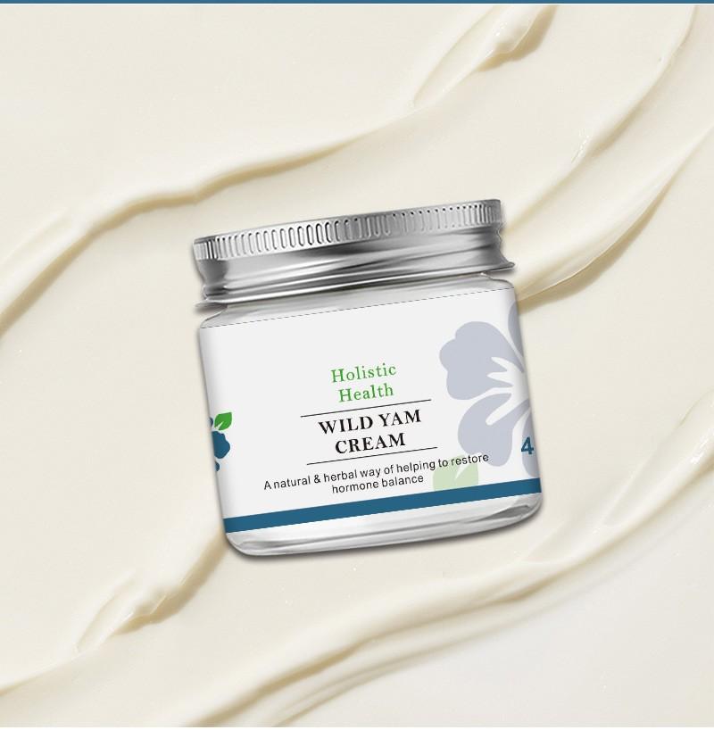 Крем с диким ямсомОрганический для гормонального баланса Женский органический крем с корнем дикого ямсадля всех типов кожи