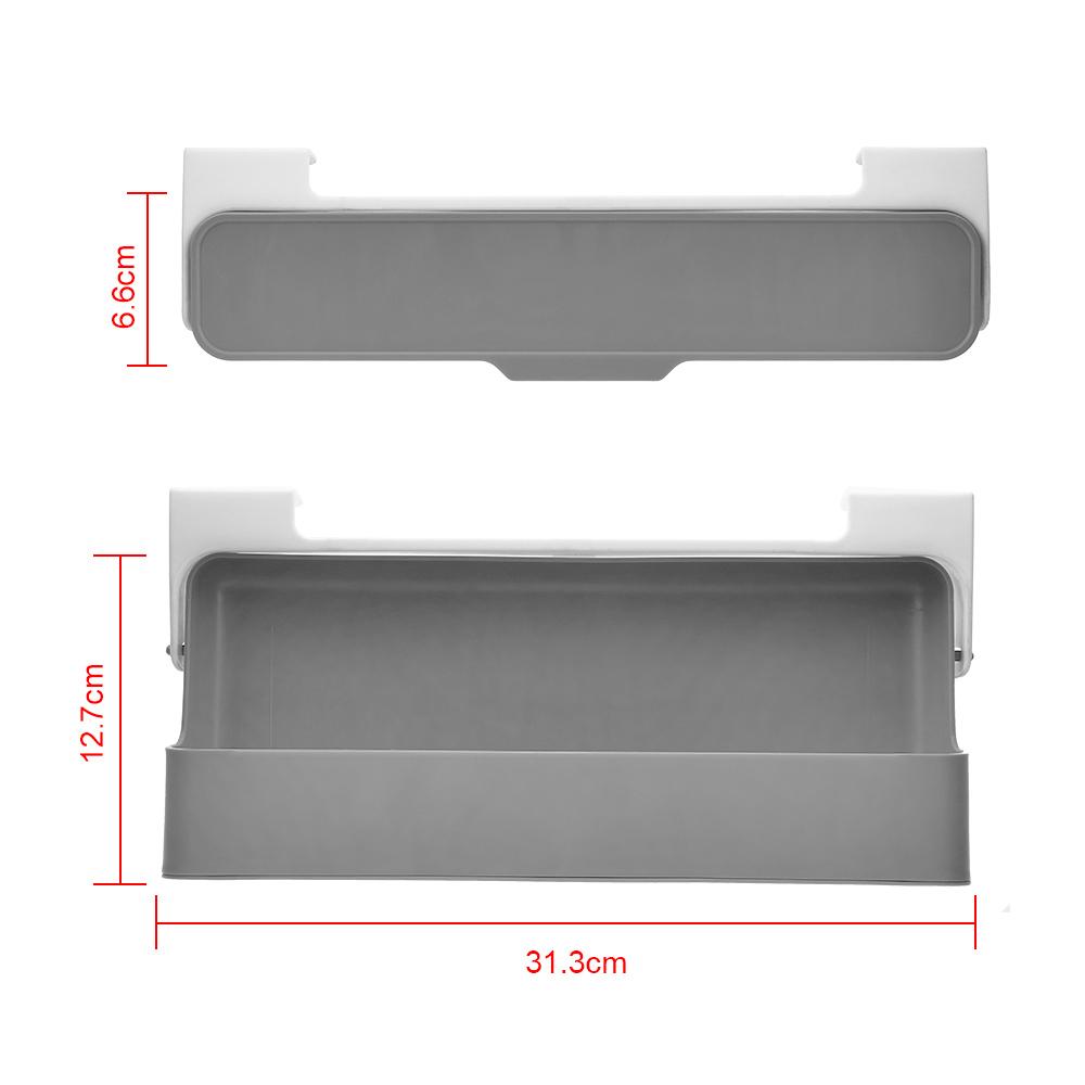 Spice Bottle Storage Rack Kitchen Supplies Storage Under Desk Drawer Hidden Self-adhesive Seasoning Bottle Organizer Rack