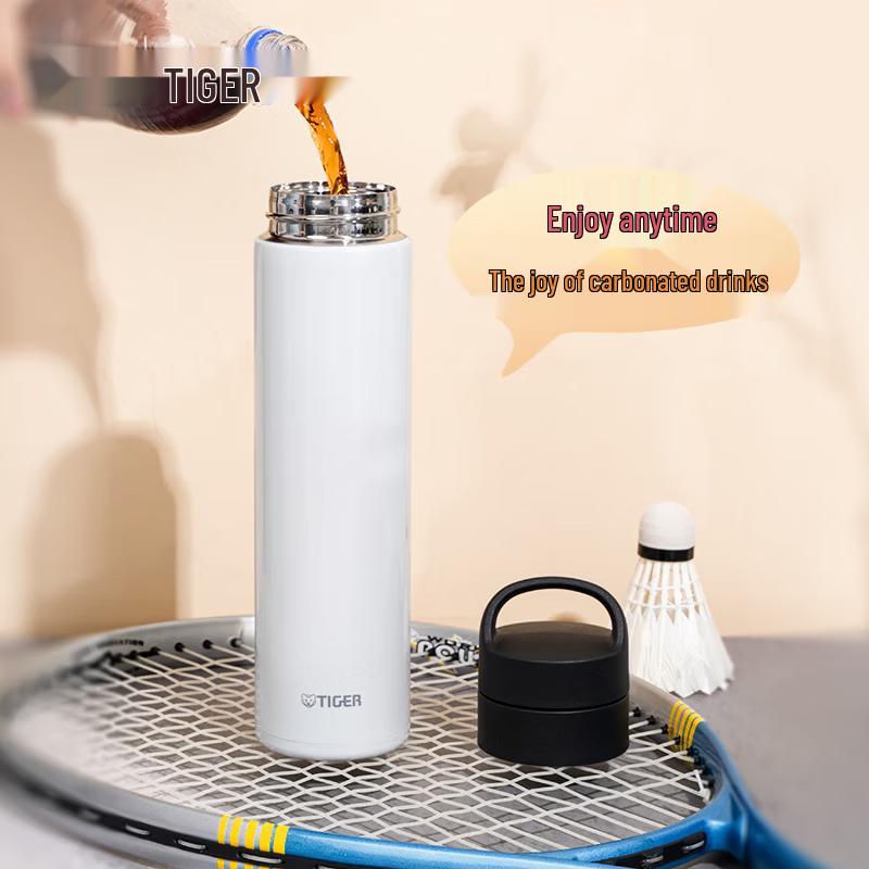 Tiger MKB-T601 Stainless Steel Vacuum Insulated Carbonated Drink Bottle