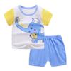 Summer Baby Boys Outfits Short Sleeve Cartoon Printing Casual Tops Printed Short Pants 2pcs Sport Suits