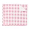 30-Count Square Checkered Wax Paper Sheets, 7.09" X 7.09", Oil-Absorbent Dry Food Wrapping Paper, Baking Paper Liners for Sandwiches, Picnic Ba