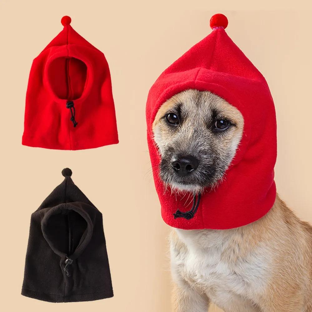 Ear Protector Pet Cap Drawstring Design Pet Headgear New Dog Hat Pet