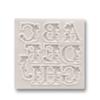 Uppercase Alphabet Fondant Molds Alphabet Mould Fondant Tool Letters Molds Chocolate Mold