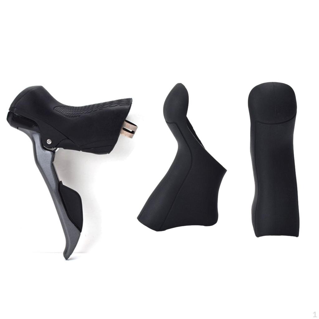 Велосипедные тормозные рычаги, капюшоны, силиконовые ручки для руля дорожного велосипеда, защитные рукава, 1 пара