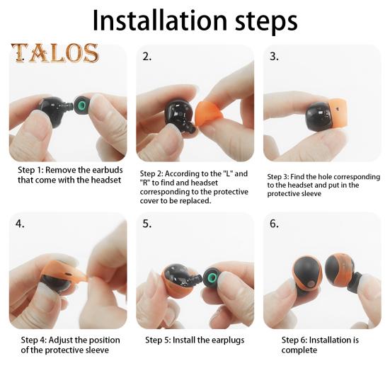 5 пар силиконовых амбушюров для наушников WF-1000XM5, улучшенное качество звука, надежная фиксация силиконовых амбушюров