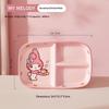 Sanrio Split Plate One-person Tableware Set Ceramic Plate Household High-end Cute Breakfast Plate