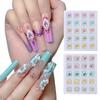 New Small Fresh Resin Simulated Dry Flower Nail Accessories For Nail Art Three Dimensional Handmade Carving Nail Decoration