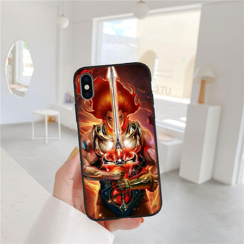 PP62 T-ThunderCats Мягкий чехол-бампер для телефона для OPPO A40 A60 A80 A15 A16 A16K A12 A17 A17K A54 A54S A53 A53S A55 A56 A57 A98 F23