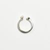BONAFIDE JEWELRY Открытое кольцо с жемчужиной в форме куба