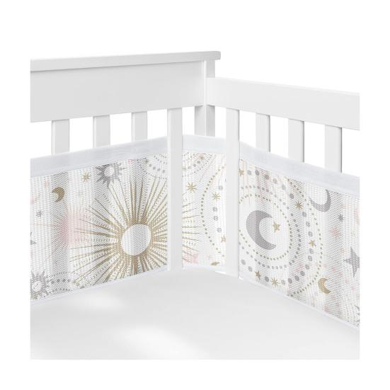 Комплект ограждений для кровати Защита рук и ног Сетка для кроватки Легкая установка Дышащий бортик для кроватки Бытовые товары для младенцев