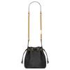 Saint Laurent Cassandre Bucket Bag In Lambskin Nero Women Bags Black 840886-1EL07-1000