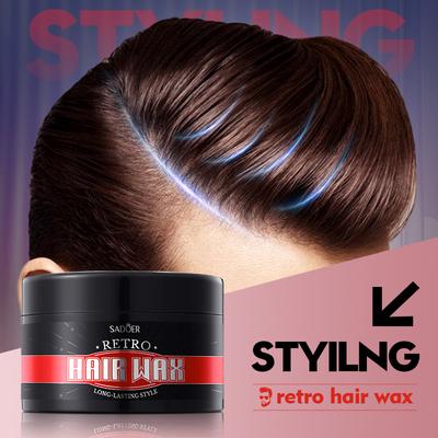 Мужской винтажный воск для волос Strong Styling Natural Fluffy Hair Clay