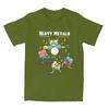 Creative Heavy Metals Rock Chemistry TShirt for Unisex WoUnisex Round Neck Cotton Funny Short Sleeve Tee Shirt Party Tops