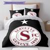 Servette Pride Bedding Quilt Set Quilt Cover Pillowcase Home Decoration Birthday Gift (1 * duvet cover + 2 * pillowcase, without core)