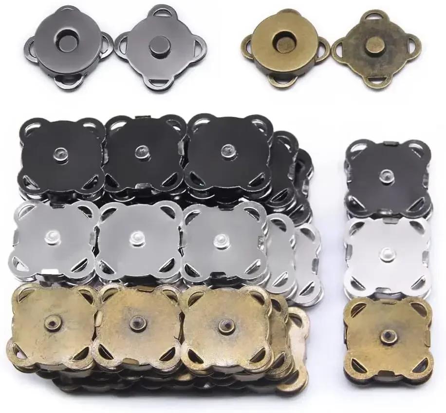 1/10 комплектов Магнитная кнопка-застежка Металлическая невидимая кнопка для пришивания Застежки-фиксаторы для кошельков сумок одежды Поделки DIY Аксессуары
