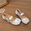 Модная женская обувь на плоской подошве, расширенная, утолщенная, большого размера, туфли Мэри Джейн, женская обувь в ретро-стиле, универсальные спортивные туфли-лодочки, балетки на плоской подошве