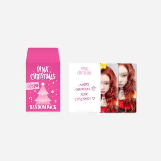 [Случайный набор фотокарточек] 2023 Pink Christmas Offcial MD