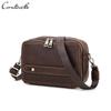 Genuine Leather Men Mini Shoulder Bags Casual Crossbody Bags Clutch Small Handbag Vintage Male Messenger Bag