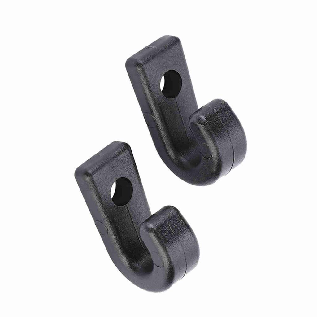 1 пара прочных пластиковых J-образных винтов для крепления крюков J-образных крючков для байдарок, каноэ, гребных лодок
