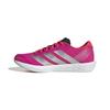 Adidas adizero running shoes, black, unisex, adult, NSV99, Shock Pink/Silver Metallic/Lucid Red (JP6544), size 26.5 cm