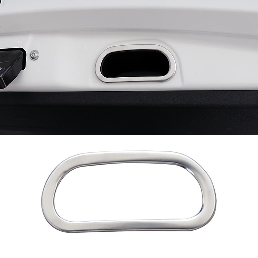 Аксессуары для интерьера для Haval Jolion 2022, центральная часть управления автомобиля, матовый серебристый цвет, ремонтное кольцо, накладка на рамку