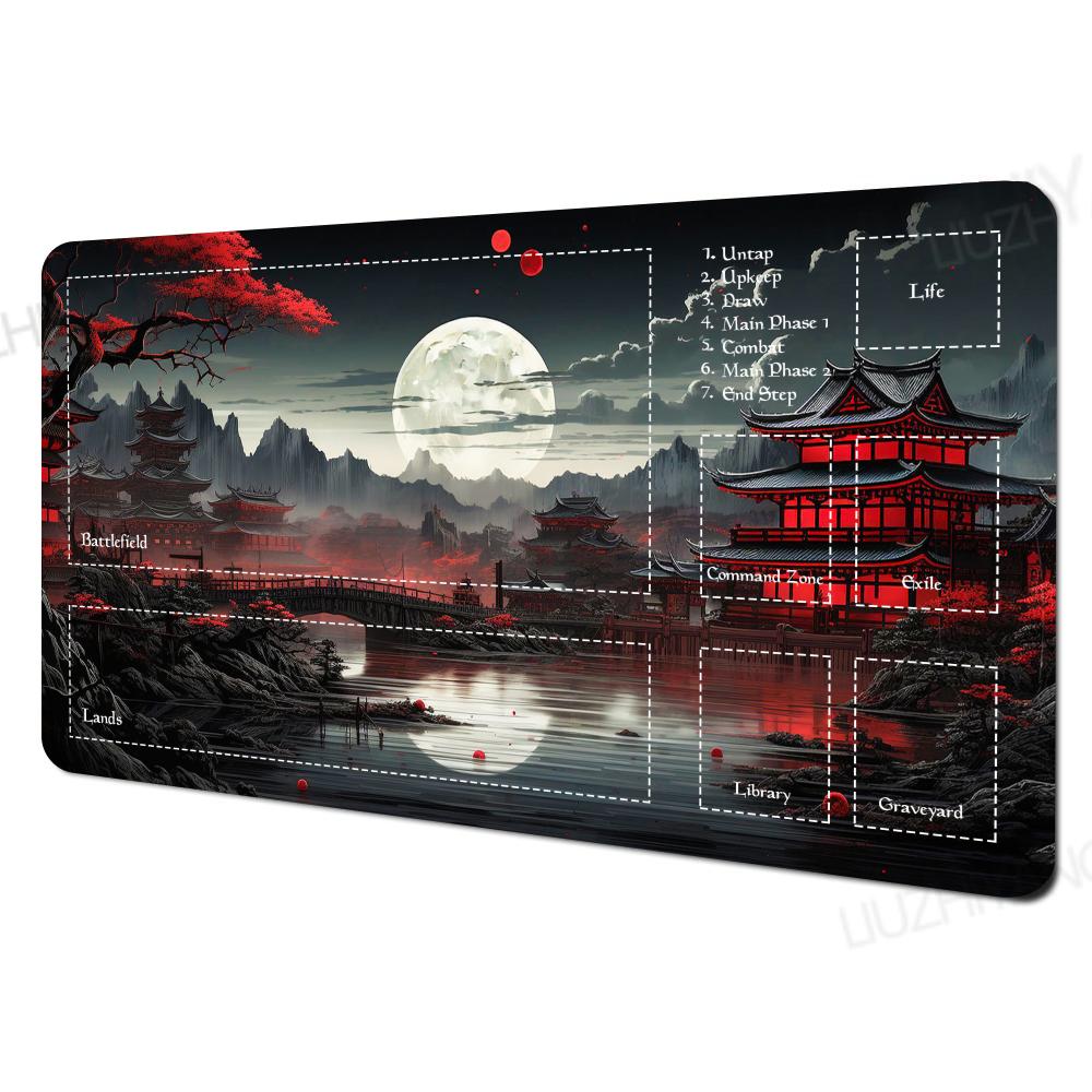 Коврик для стола Magic Gathering Большой Компьютерный Офисный Коврик для Мыши XXL Противоскользящий HD для MTG DTCG CCG RPG Коврик для Торговых Карт