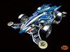 Tamiya Mini 4WD Special Product Shooting Proud Star Clear Blue Special MA Chassis 95573