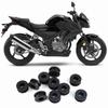 10Pcs Kit M6 Size Motorcycle M6 Rubber Grommets for Honda/Suzuki/Yamaha Windshield Cowling