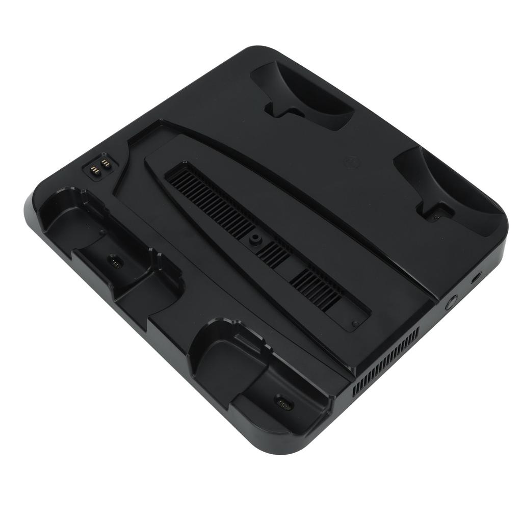 Charging Stand Base Heat Dissipation Fan 4 Ports LED Indicator Light Charging Station for PS5