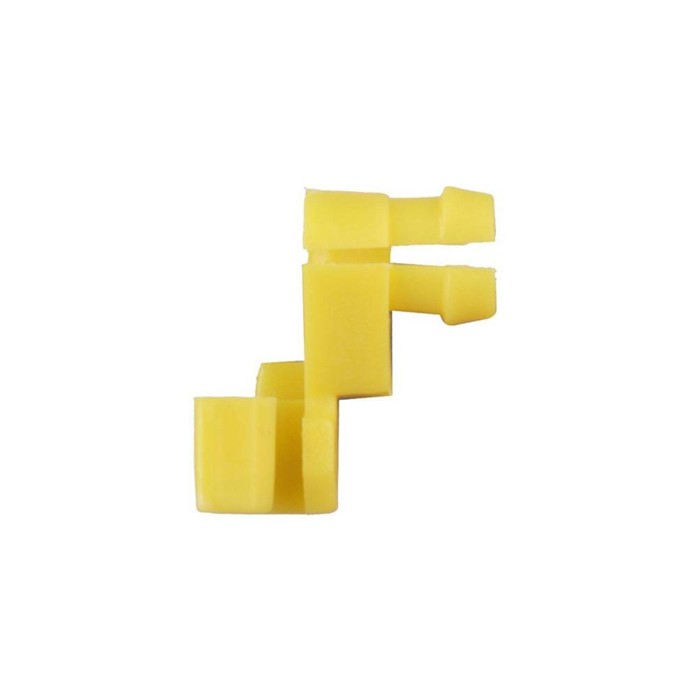 1 Set / 50 Pcs Nylon Door Lock Rod Clips Retainer For Replace 6929312040 Yellow