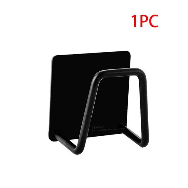 Держатель для губок из нержавеющей стали, сливная корзина для кухонной раковины, щетка для чистки слива, крючок, стеллаж для хранения губок, настенные крючки, домашний органайзер